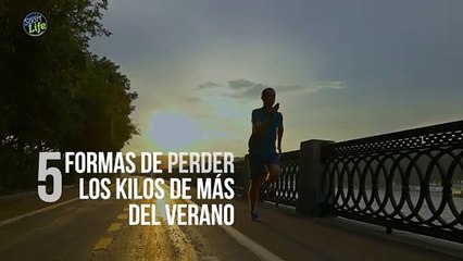 5 formas de perder los kilos de más del verano
