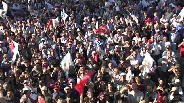 Chp lideri kılıçdaroğlu imranlı'da halka hitap etti