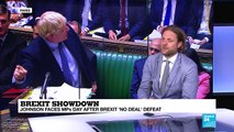 Brexit showdown: Johson faces MPs after Brexit 'no deal' defeat