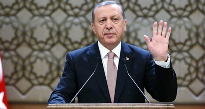 Erdoğan isim vermeden Kılıçdaroğlu'na yüklendi: Sana bu bayrağı tanıtacağız