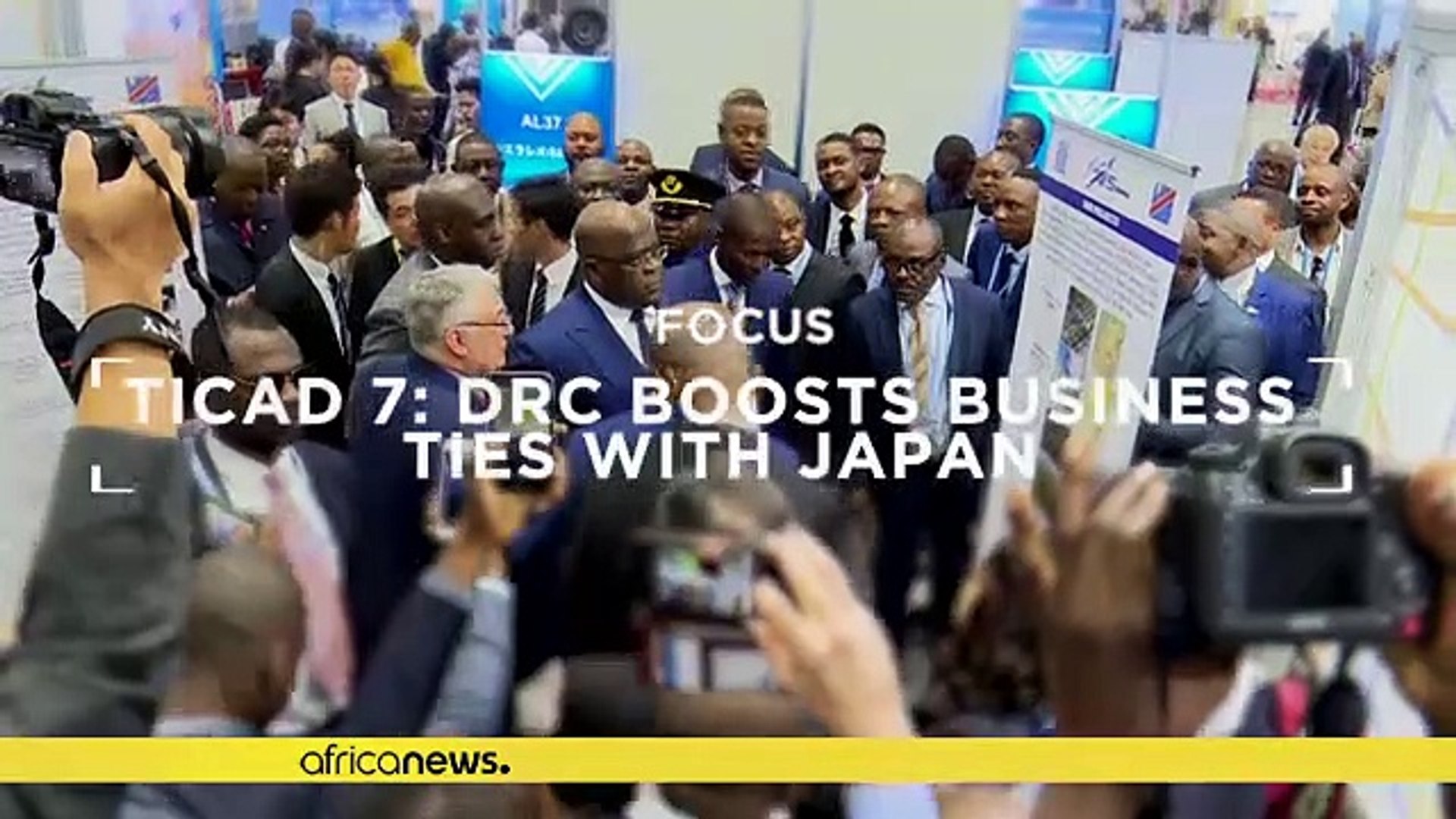 [Focus] DRC's Tshisekedi shines at 7th TICAD in Japan