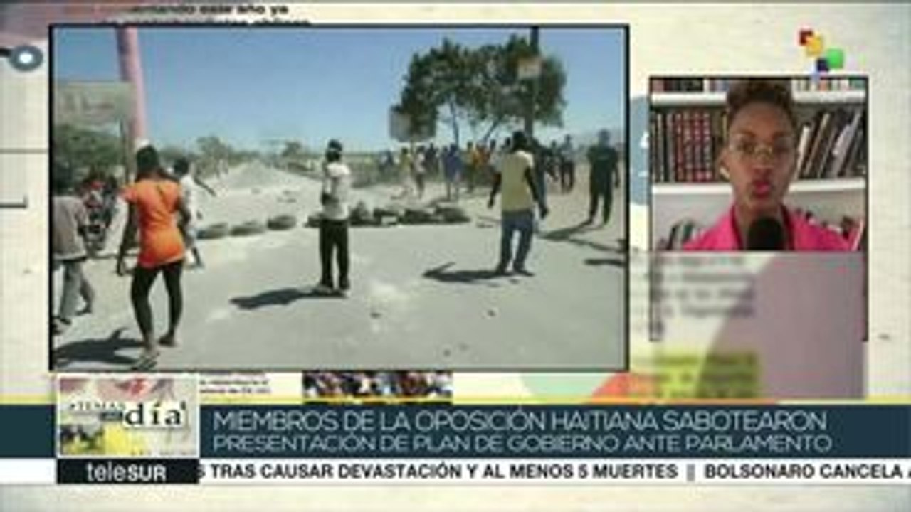 Diputados opositores de Haití retrasan presenta...