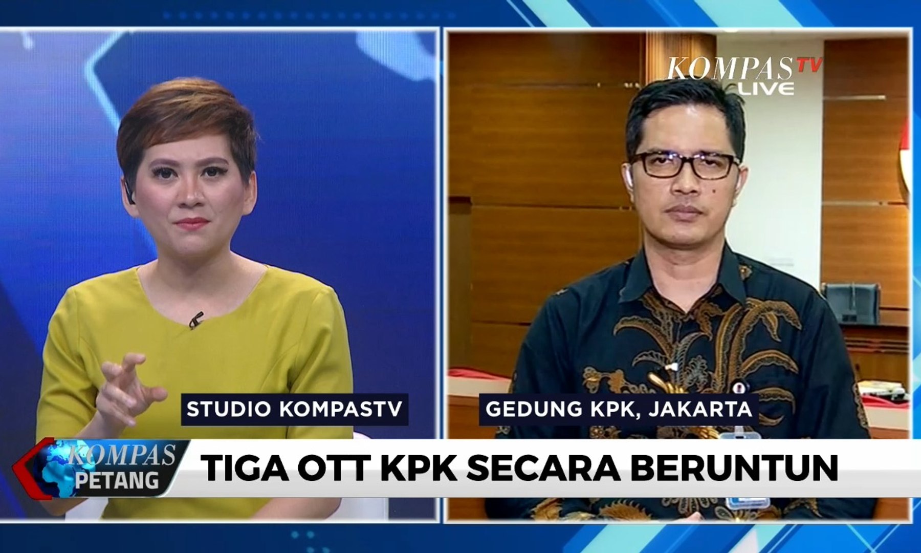 ⁣KPK Lakukan OTT 3 Hari Beruntun