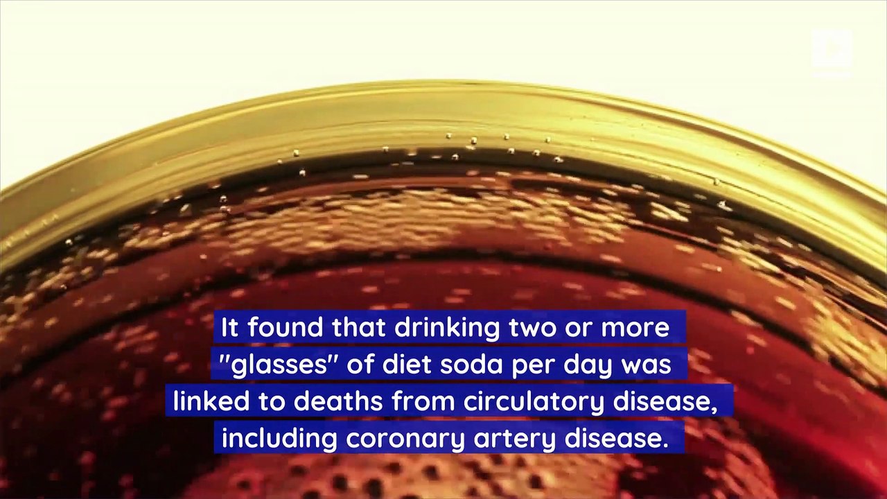 Diet Sodas Linked to Higher Risk of Death, Study Says