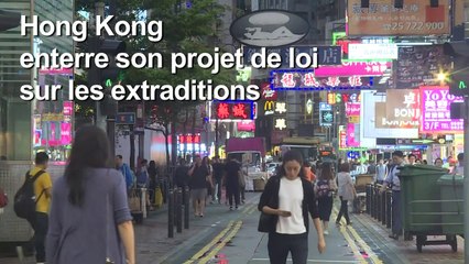 Hong Kong: le retrait du texte arrive "trop tard" (Joshua Wong)