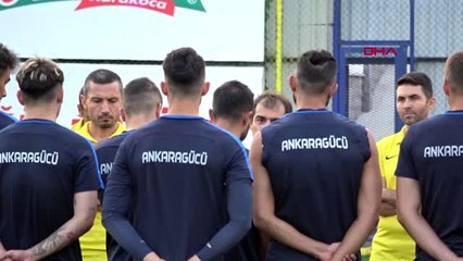 Spor ankaragücü'nde metin diyadın ilk antrenmanına çıktı