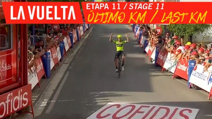 Ultimo kilómetro / Last kilometer - Étape 11 / Stage 11 | La Vuelta 19
