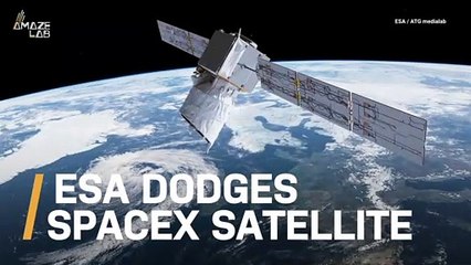 ESA Spacecraft Dodges SpaceX Satellite to Avoid Collision