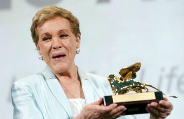 Julie Andrews honored at Venice Film Festival