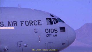 AC-17 Landing And Take Off From White Sands Missile Range.