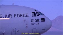 AC-17 Landing And Take Off From White Sands Missile Range.