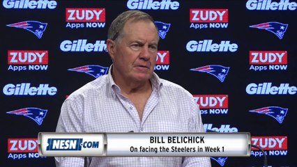 Bill Belichick Patriots Vs. Steelers Week 1 Wednesday Press Conference