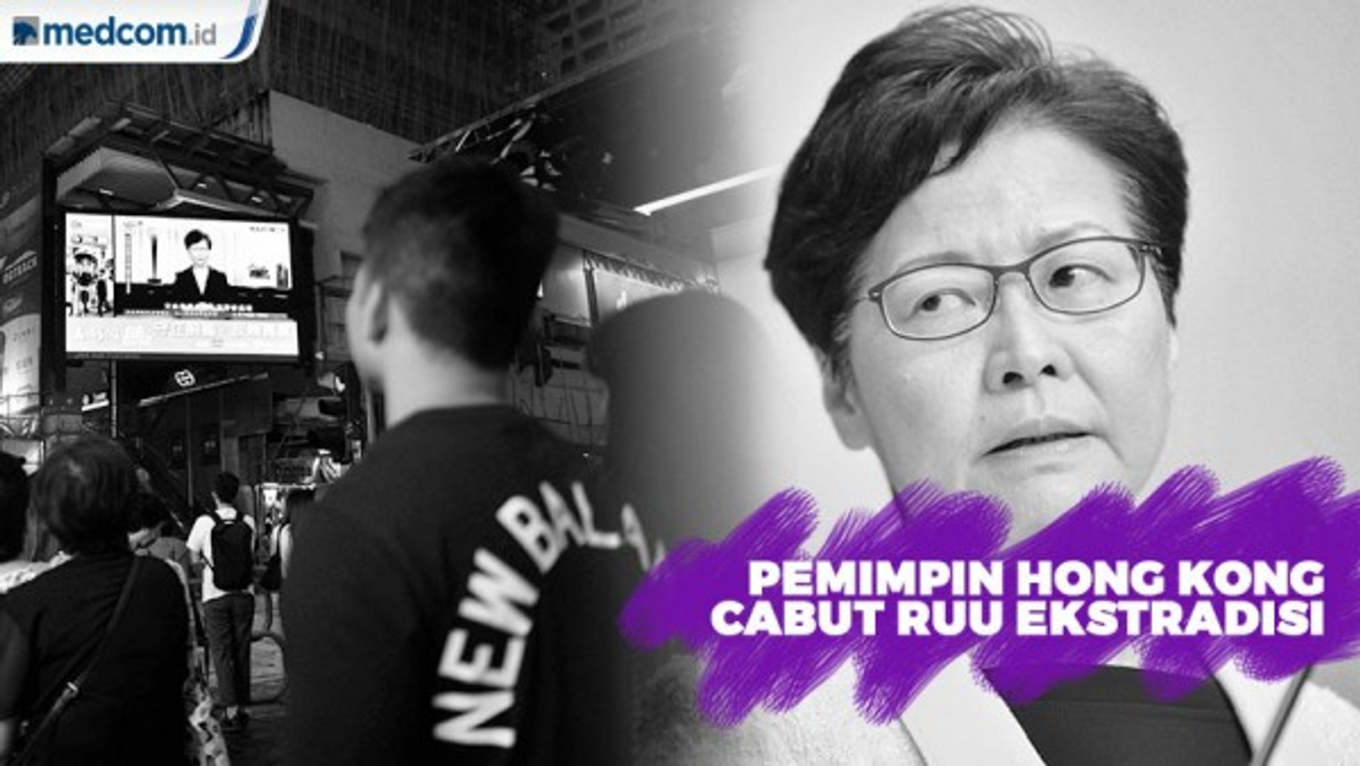 Pemimpin Hongkong Akhirnya Cabut RUU Ekstradisi