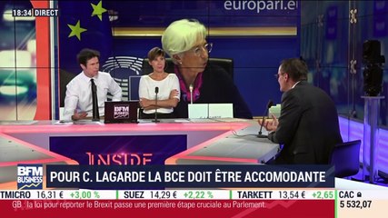 Pour Christine Lagarde la BCE doit être accommodante - 04/09