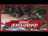 Daniel Bisogno 'vive la vida loca' con sus amigos en una playa nudista
