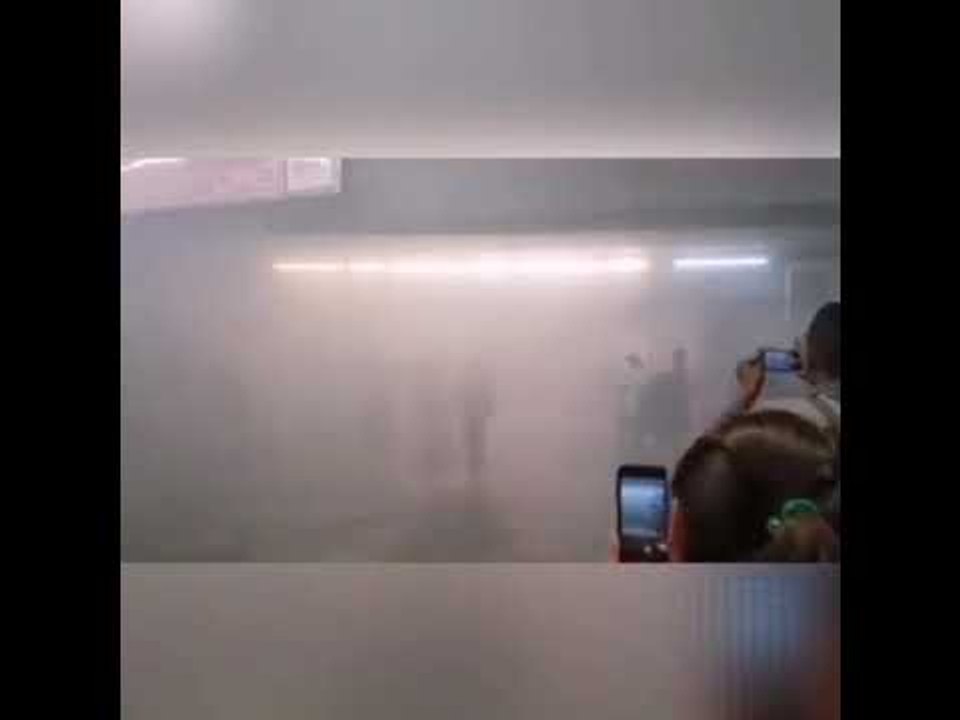 Se incendia la estación Balderas del Metro de la CDMX