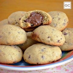 Cookie recheado com Nutella® | Receitas Guia da Cozinha