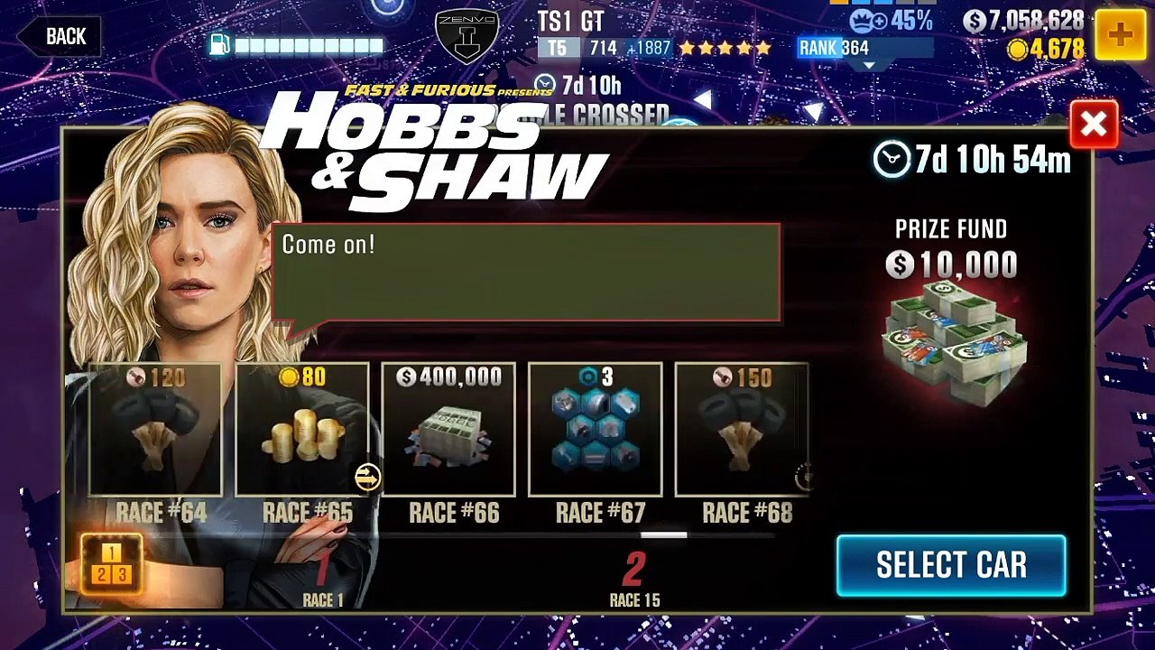 CSR Racing 2 | Events | Double Crossed | Part 1 | McLaren 720s & Mitsubishi DAMD ver. Lancer Evo VII