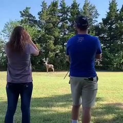 Demande en mariage.. en entraînement de chasse au Cerf !