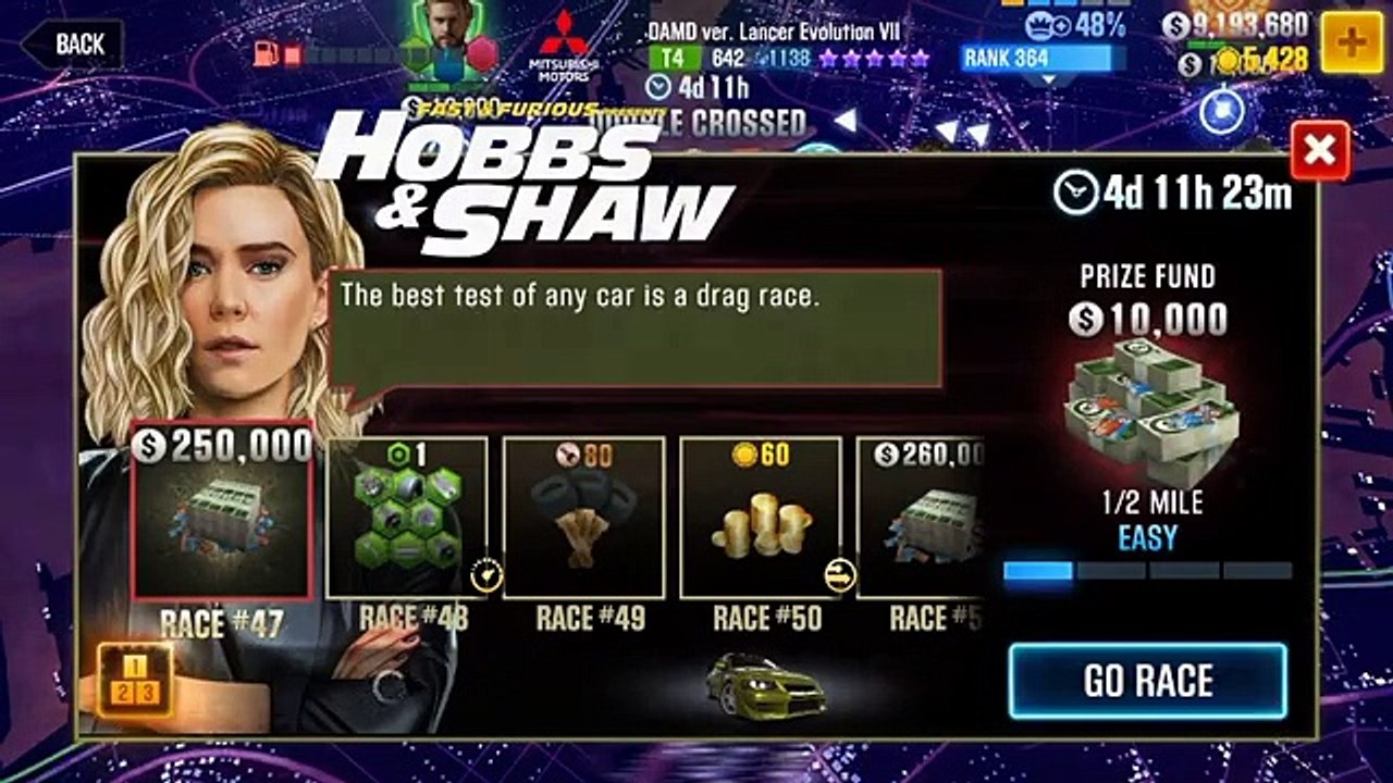 CSR Racing 2 | Events | Double Crossed | Part 2 | McLaren 720s & Mitsubishi DAMD ver. Lancer Evo VII