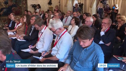 Un buste d'Hitler retrouvé dans les archives du Sénat