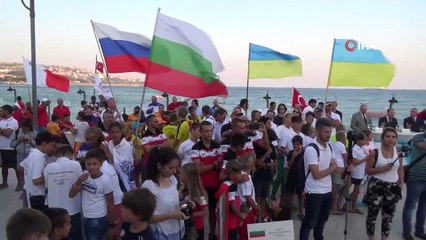 9 ülkeden 186 sporcu Tekirdağ'da