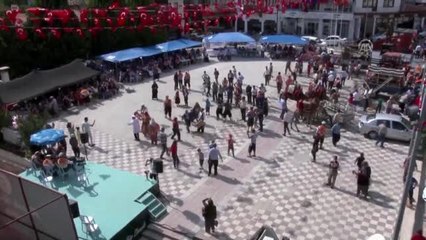 Antalya'da Yörük göçü canlandırıldı