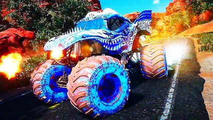 MONSTER JAM STEEL TITANS "DLC Fire & Ice" Bande Annonce de Gameplay