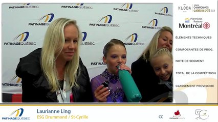 Championnats québécois d'été 2019 présenté par Kloda Focus, Pré-Juvénile moins de 11 ans Dames. gr.2