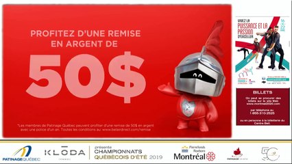 Championnats québécois d'été 2019 présenté par Kloda Focus, Pré-Juvénile Danse sur tracé