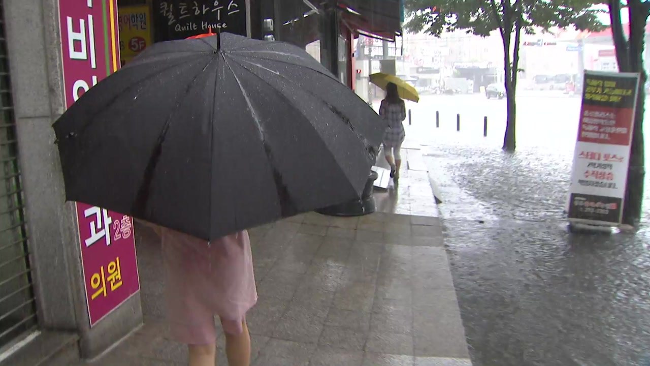 [날씨] 중부 150mm 호우...태풍, 주말 한반도 강타 / YTN