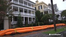 'World's largest sandbags' to take on Hurricane Dorian