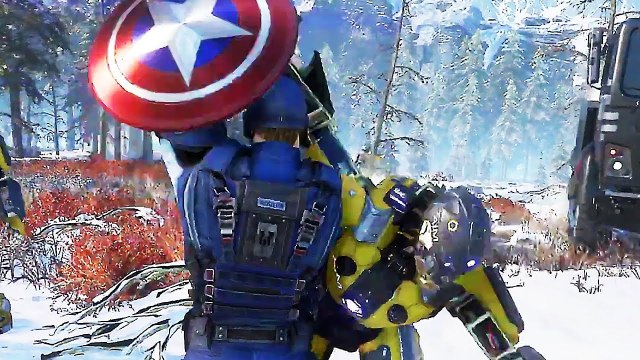 MARVEL'S AVENGERS Captain America Bande Annonce de Gameplay