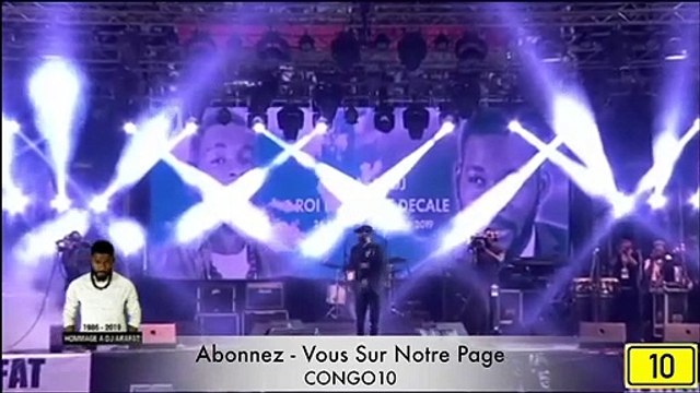 Emouvant - Fally Ipupa n'arrive pas à finir sa prestation lors de l'hommage à DJ ARAFAT