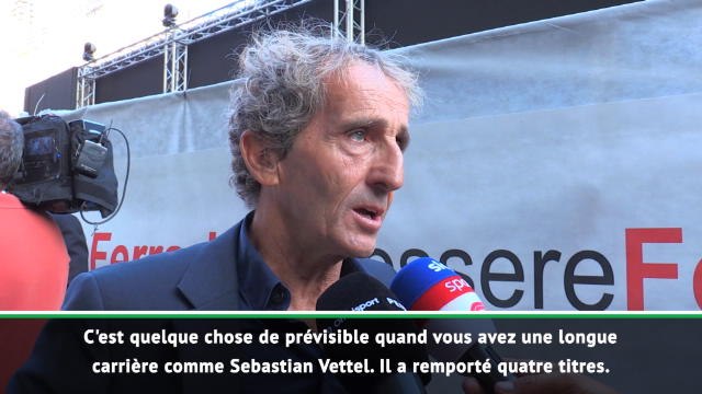 GP d'Italie - Prost sur la rivalité Vettel/Leclerc : ''Les médias soutiennent toujours le jeune pilote qui arrive''