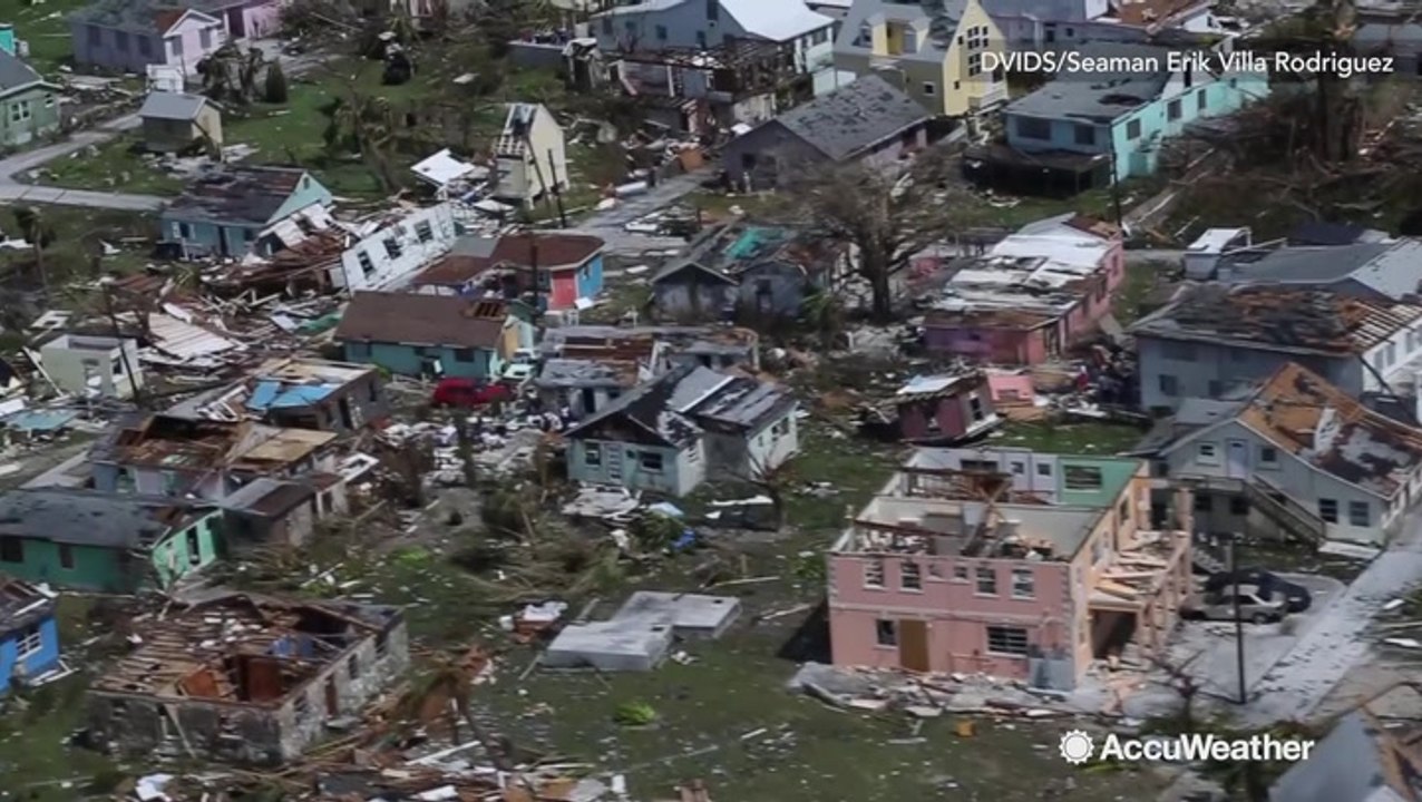 Coast Guard surveys mass devastation during search and rescue mission