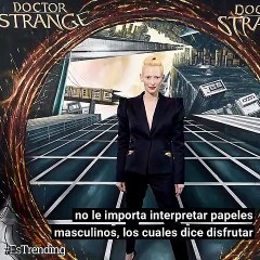 Su estilo andrógino cautivó a varios directores, la historia de Tilda Swinton