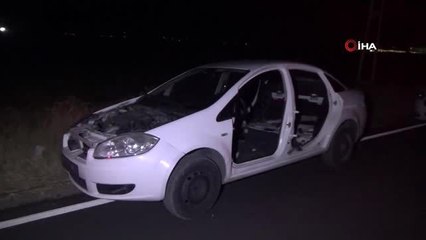 Adıyaman'da pes dedirten olay... Hacizli arabanın bütün parçalarını söküp yol kenarına bıraktılar