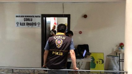 HDP binasına terör baskını