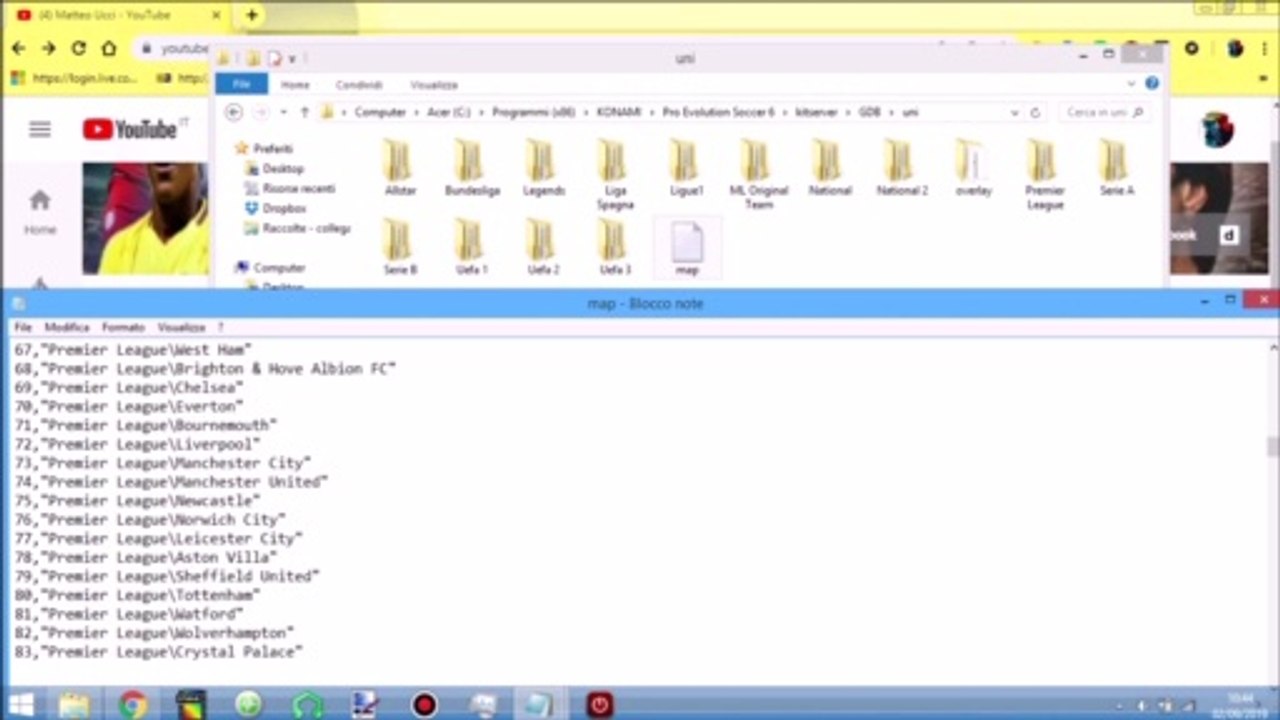Tutorial uso Kitserver PES6 - by matty13 - Matteo Ucci