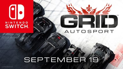 GRID Autosport - Date de sortie Nintendo Switch