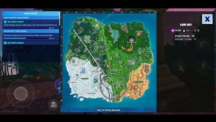 Dance in Front of a bat statue, above ground pool, and Seat for Giants