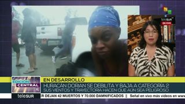 Dorian se acerca a Florida con fuertes vientos y lluvias