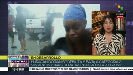 Dorian se acerca a Florida con fuertes vientos y lluvias