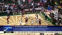 Deportes teleSUR: Venezuela pasa a 2a fase del Mundial de Baloncesto
