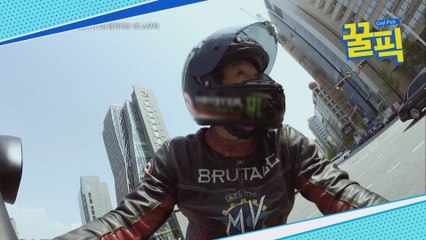 ′바이크 마니아′ 김상중, 도심 속 분노의 질주?