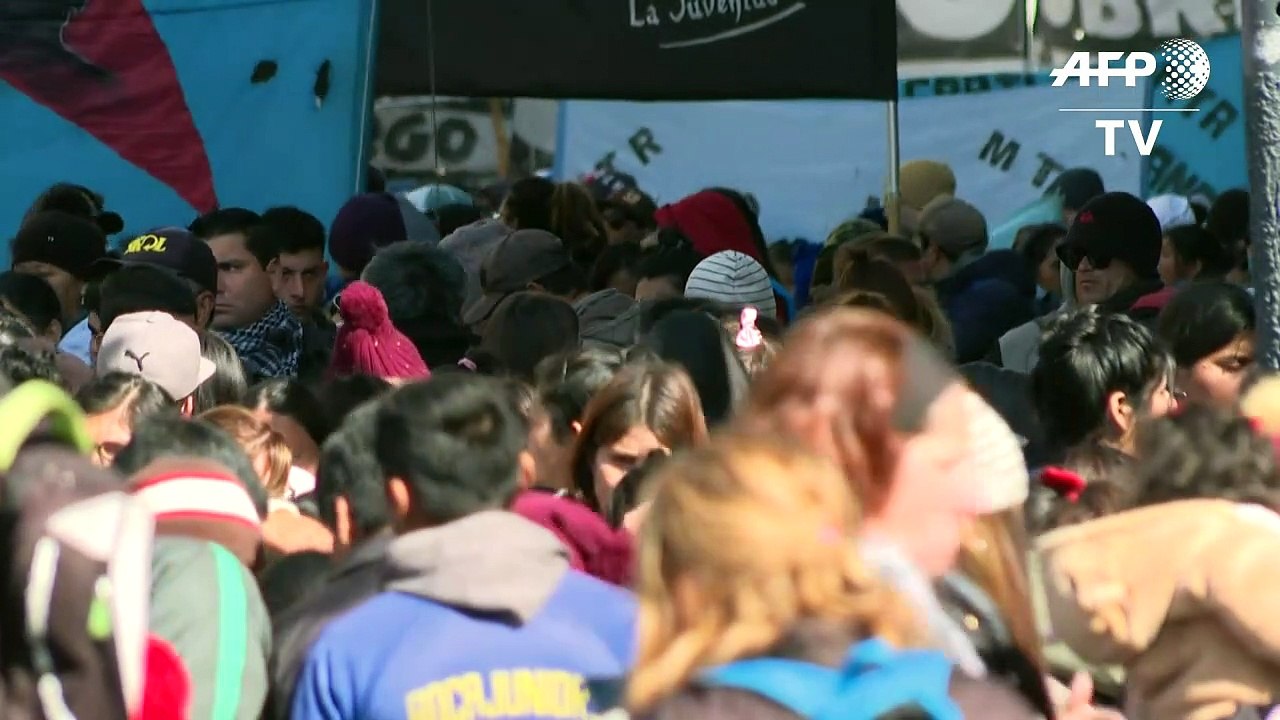 Protestos na Argentina