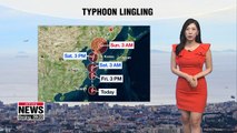Heavy showers today, Typhoon Lingling to bring heavy rain, strong winds this weekend 090519