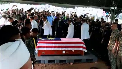 Major Mohd Zahir Armaya is laid to rest