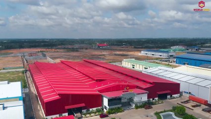 Toàn cảnh nhà máy World Steel - Overview World Steel Factory - Flycam -